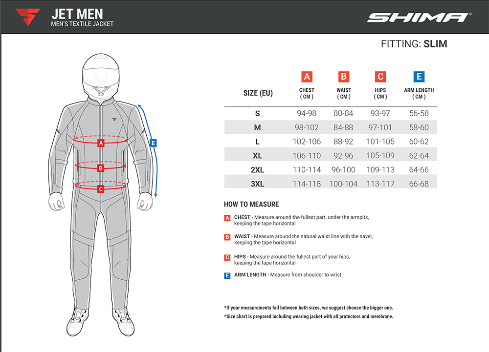 Мотокуртка текстильная SHIMA JET черный