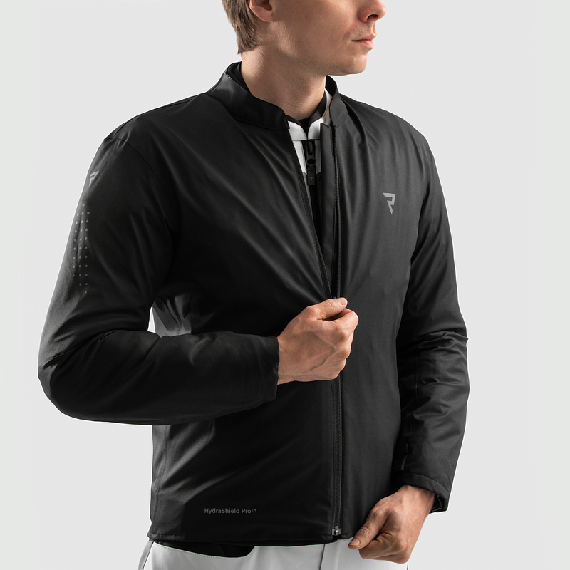 Мотокуртка текстильная Rebelhorn Borg II черный/серый/красный