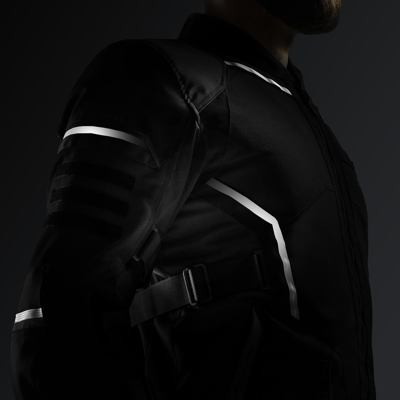 Мотокуртка текстильная Rebelhorn Scandal 3 черный
