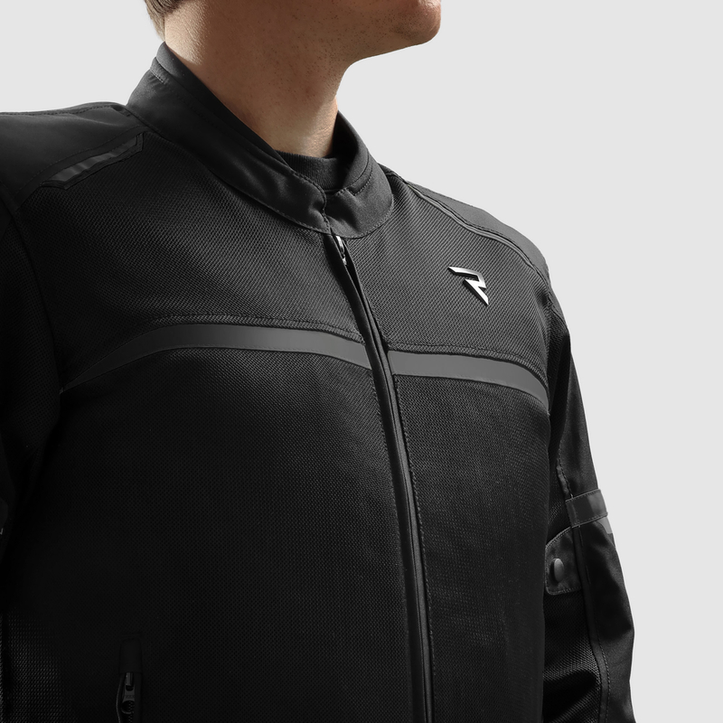 Мотокуртка текстильная Rebelhorn Echo черный
