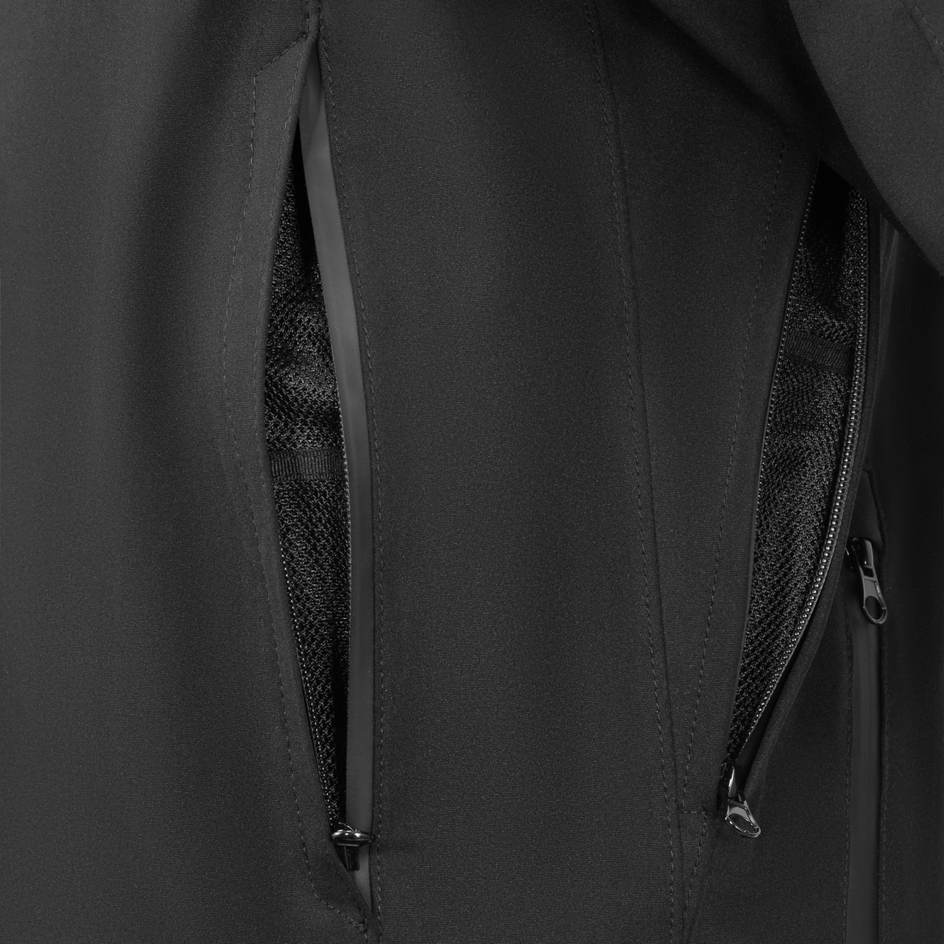 Мотокуртка текстильная Seca District черный