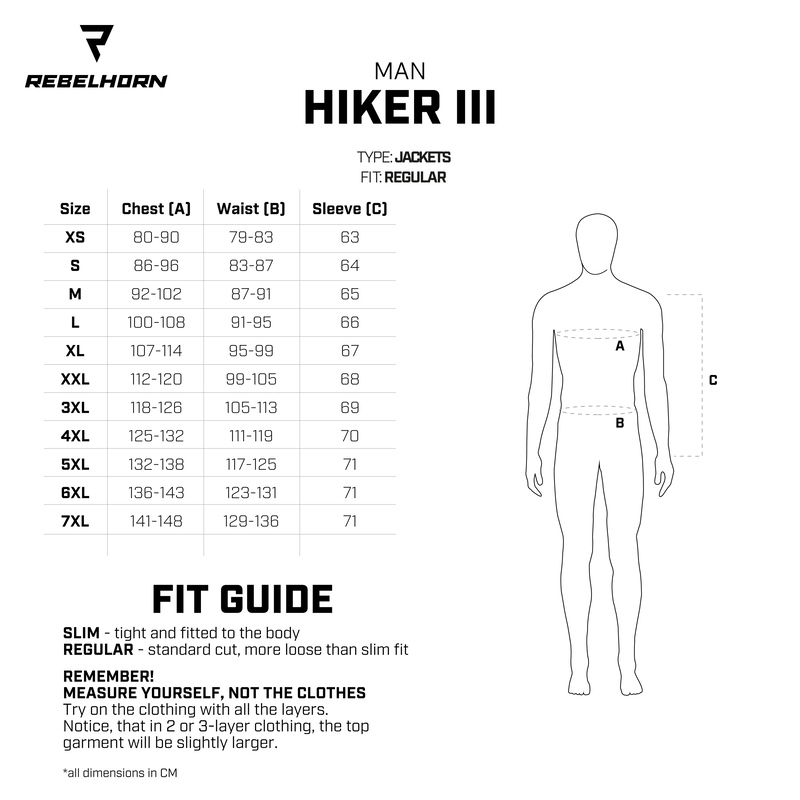 Мотокуртка текстильная Rebelhorn HikerIII черный