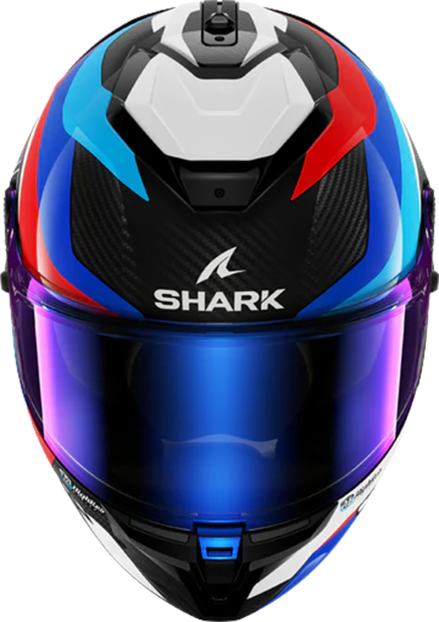 Мотошлем Shark Spartan GT PRO Carbon Guintoli белый/синий/красный