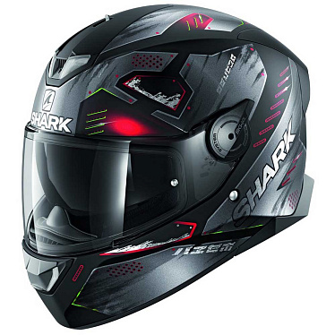 Мотошлем Shark Skwal 2.2 Venger черный/красный/матовый - магазин Motostyles