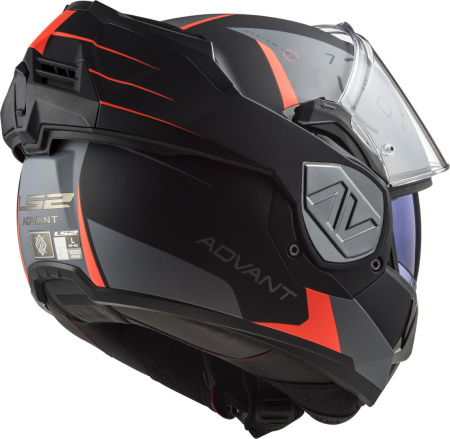 Мотошлем LS2 FF906 Advant Codex матовый черный титановый - магазин Motostyles