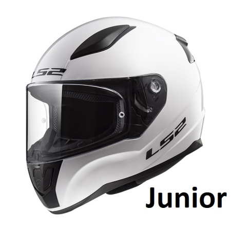 Мотошлем детский LS2 FF353 Rapid MINI белый - магазин Motostyles