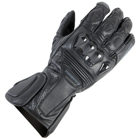 Мотоперчатки кожаные Rebelhorn Blaze Pro черный - магазин Motostyles