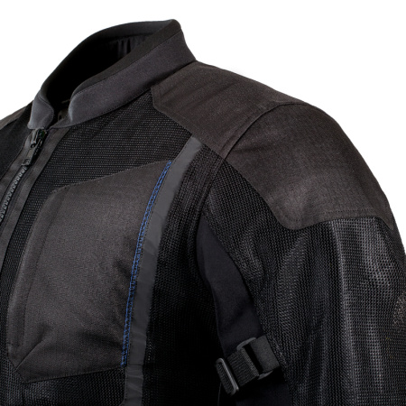 Мотокуртка текстильная Rebelhorn Scandal черный