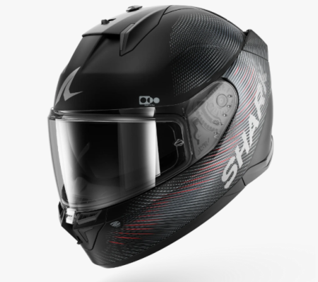 Мотошлем Shark D-Skwal 3 SP LYNE черный/серый/красный