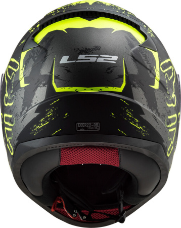 Мотошлем LS2 FF353 Rapid Naughty матовый/черный/желтый - магазин Motostyles