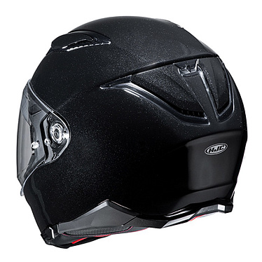 Мотошлем HJC F70 глянцевый черный - магазин Motostyles