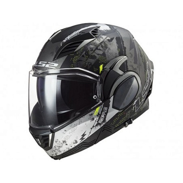 Мотошлем LS2 FF900 Valiant2 Gripper матовый титановый - магазин Motostyles