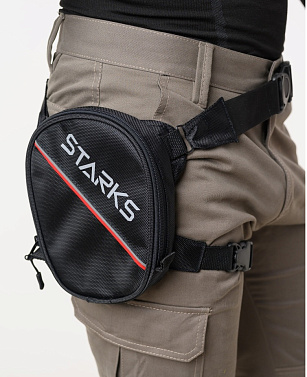 Сумка на бедро Starks WP7 черный - магазин Motostyles