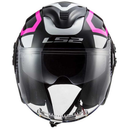 Мотошлем LS2 OF570 Verso Marker матовый/черный/фиолетовый - магазин Motostyles