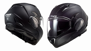 Мотошлем LS2 FF900 Valiant2 Noir матовый черный - магазин Motostyles