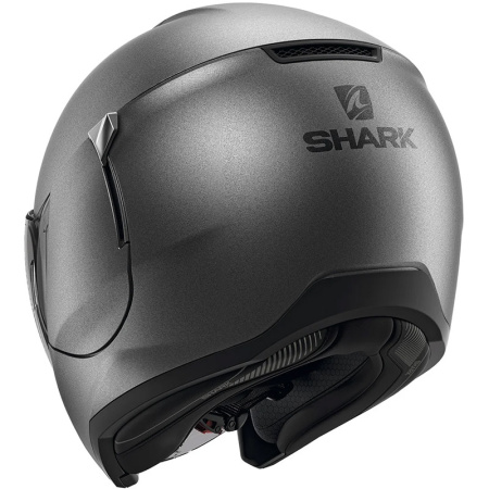 Мотошлем Shark Citycruiser Blank матовый серый - магазин Motostyles