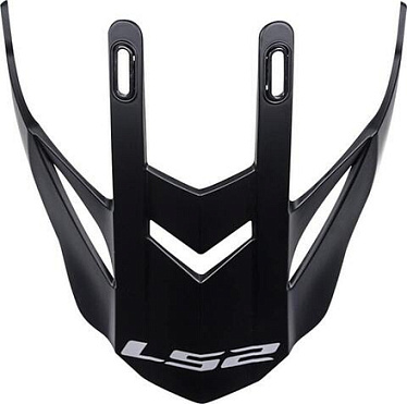 Козырек мотошлема LS2 MX436 черный матовый - магазин Motostyles