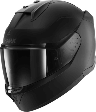Мотошлем Shark D-Skwal 3 BLANK черный матовый - магазин Motostyles