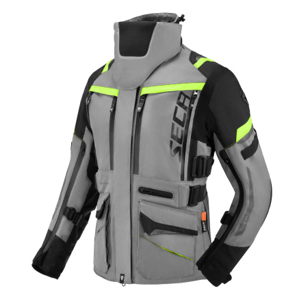 Мотокуртка женская текстильная Seca Arrakis III титановый - магазин Motostyles