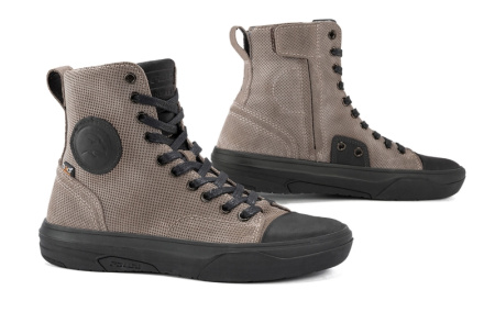 Мотоботы Falco Lennox3 серый - магазин Motostyles