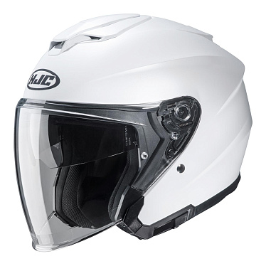 Мотошлем HJC I30 матовый жемчужный белый - магазин Motostyles