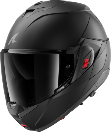 Мотошлем Shark Oxo DARK SHADOW Mat черный матовый + визор - магазин Motostyles