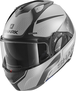 Мотошлем Shark EVO GT Encke серый матовый - магазин Motostyles