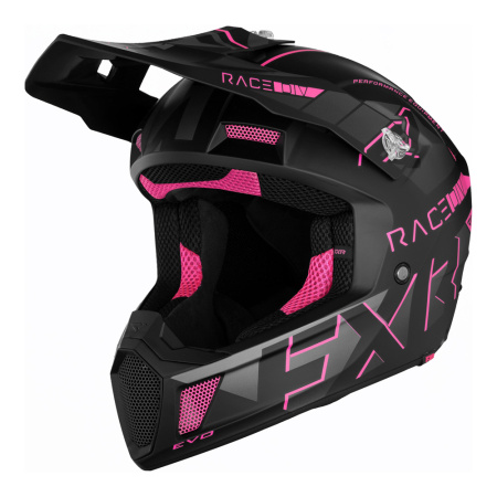Мотошлем FXR CLUTCH EVO electric pink - магазин Motostyles