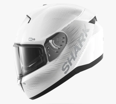 Мотошлем Shark Ridill 2 SP LYNE белый серый