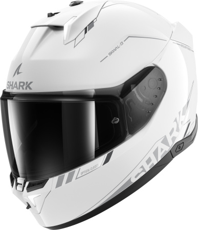 Мотошлем Shark Skwal i3 BLANK белый - магазин Motostyles