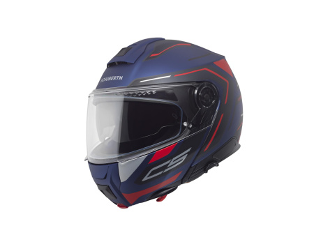 Мотошлем Schuberth C5 Omega синий - магазин Motostyles