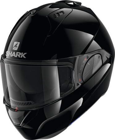 Мотошлем Shark EVO ES Blank черный - магазин Motostyles