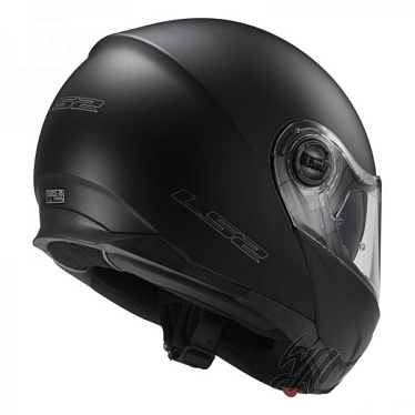 Мотошлем LS2 FF325 Strobe Snow матовый черный - магазин Motostyles