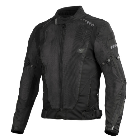 Мотокуртка женская текстильная Seca Airflow II черный - магазин Motostyles