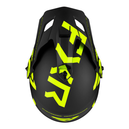 Мотошлем FXR TORQUE X TEAM с подогревом черный HiVis - магазин Motostyles