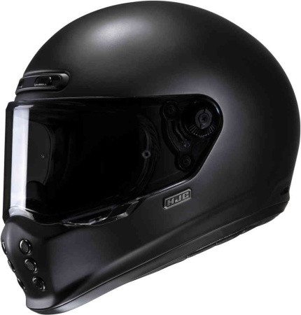 Мотошлем HJC V10 черный матовый - магазин Motostyles