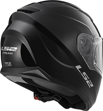 Мотошлем LS2 FF320 Stream Evo матовый черный - магазин Motostyles