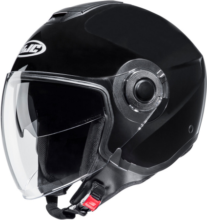 Мотошлем HJC i40N глянцевый чёрный - магазин Motostyles