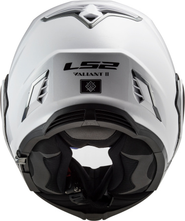 Мотошлем LS2 FF900 Valiant2 Solid белый - магазин Motostyles