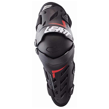 Наколенники Leatt Knee Guard Dual Axis черный красный - магазин Motostyles