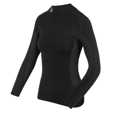Термофутболка женская Seca Fresh черный - магазин Motostyles