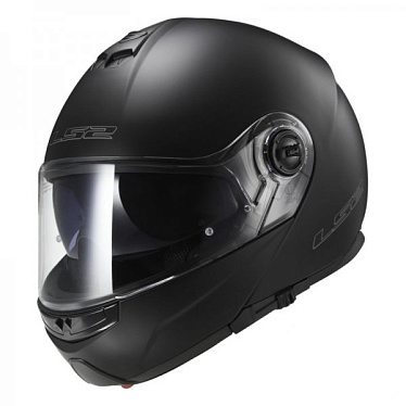 Мотошлем LS2 FF325 Strobe Snow матовый черный - магазин Motostyles