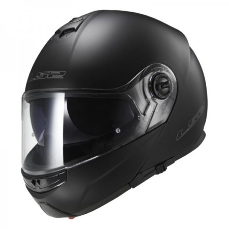 Мотошлем LS2 FF325 Strobe Snow матовый черный - магазин Motostyles