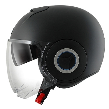 Мотошлем Shark Nano Blank матовый черный - магазин Motostyles